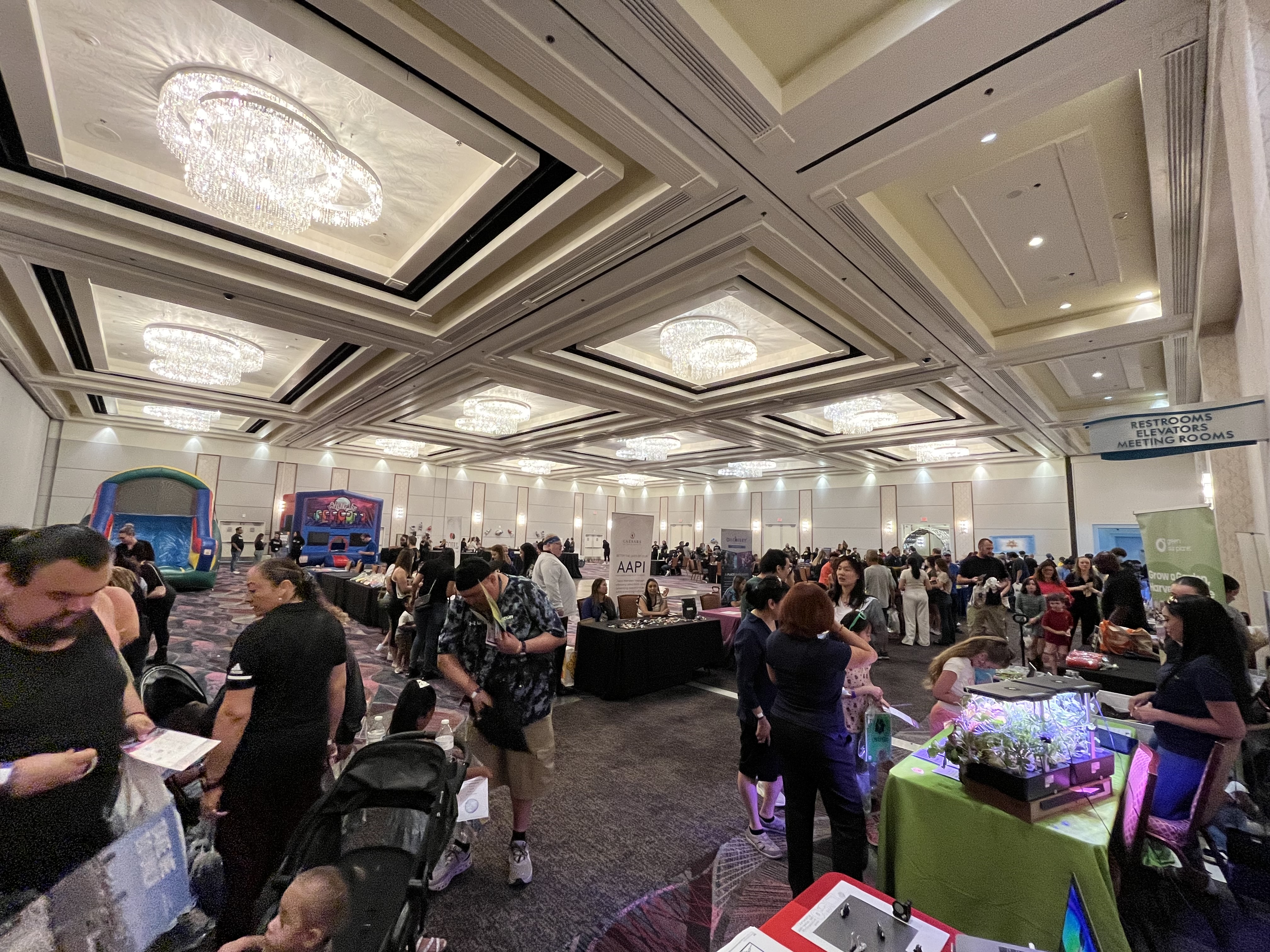 UNLV Physics and Astronomy booth at the MGM Back-to-School event
